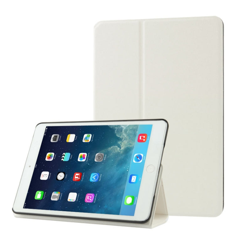 Frosted Texture Flip Leather Case with Holder for iPad Air
