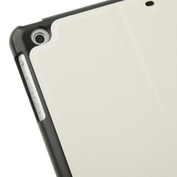 Frosted Texture Flip Leather Case with Holder for iPad Air
