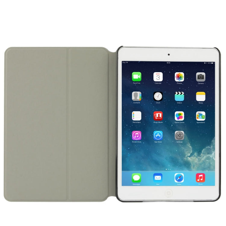 Frosted Texture Flip Leather Case with Holder for iPad Air