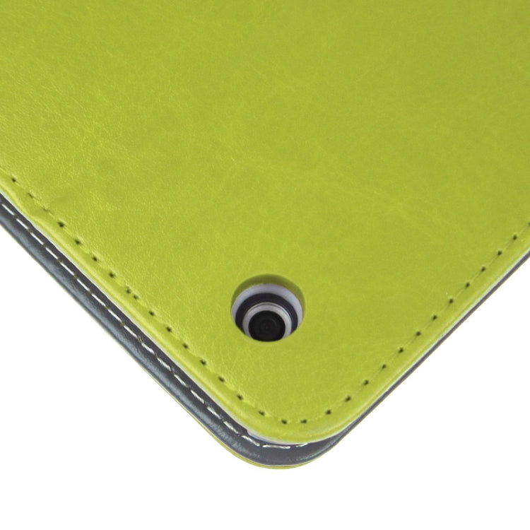 Crazy Horse Texture Embossing Pattern Protective PU Leather Case with Sleep / Wake-up Function & Credit Card Slots for iPad Air