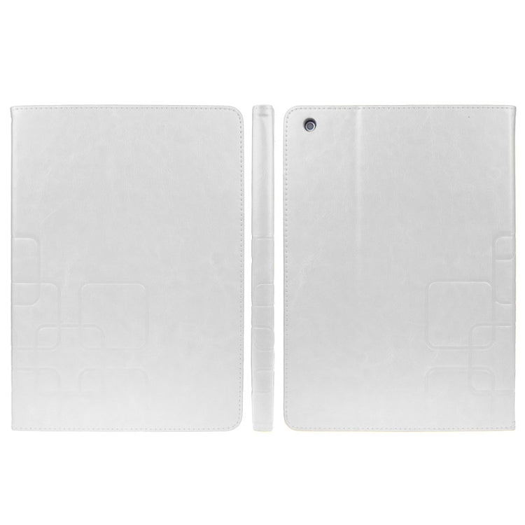 Crazy Horse Texture Embossing Pattern Protective PU Leather Case with Sleep / Wake-up Function & Credit Card Slots for iPad Air