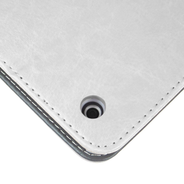 Crazy Horse Texture Embossing Pattern Protective PU Leather Case with Sleep / Wake-up Function & Credit Card Slots for iPad Air