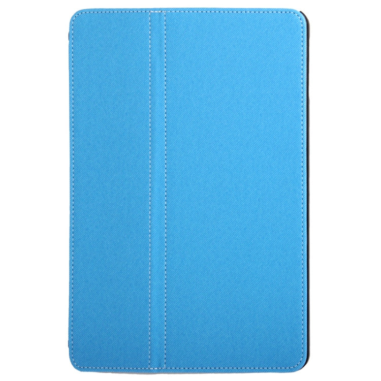 Denim Texture Leather Case with Holder & Sleep / Wake-up Function for iPad Air