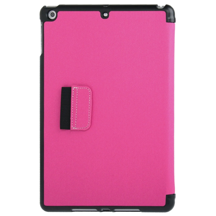 Denim Texture Leather Case with Holder & Sleep / Wake-up Function for iPad Air