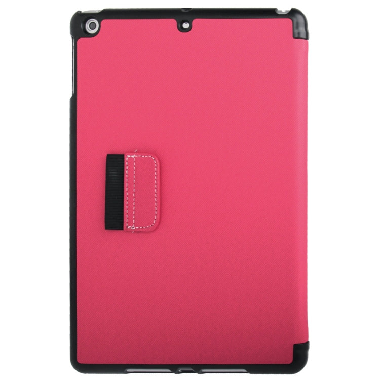 Denim Texture Leather Case with Holder & Sleep / Wake-up Function for iPad Air