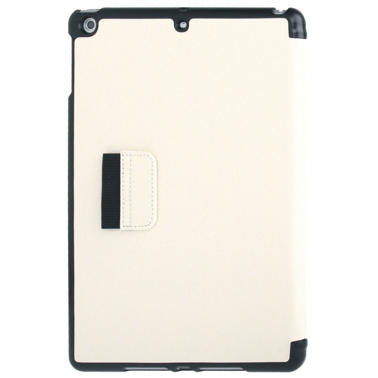 Denim Texture Leather Case with Holder & Sleep / Wake-up Function for iPad Air