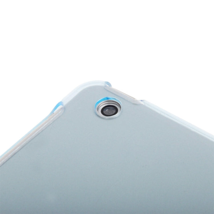 Smooth Surface Translucent Smart Cover Partner Crystal Protective Case for iPad Air