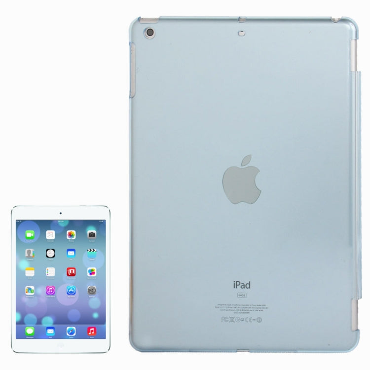 Smooth Surface Translucent Smart Cover Partner Crystal Protective Case for iPad Air