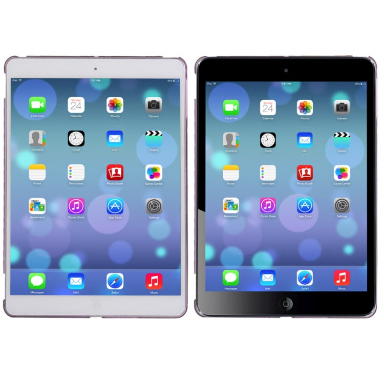 Smooth Surface Translucent Smart Cover Partner Crystal Protective Case for iPad Air