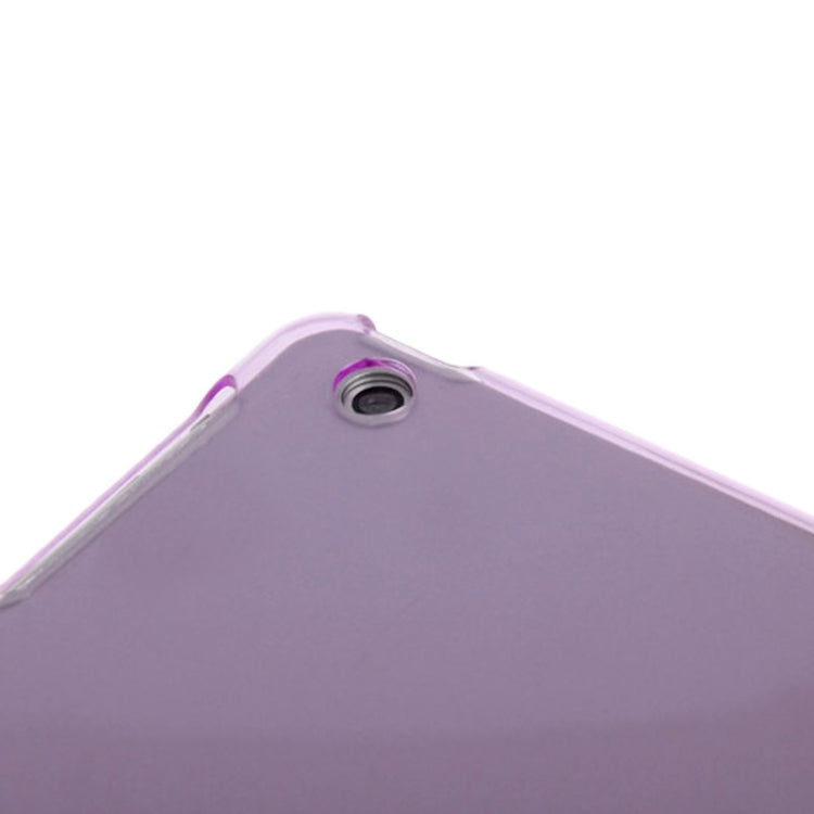Smooth Surface Translucent Smart Cover Partner Crystal Protective Case for iPad Air