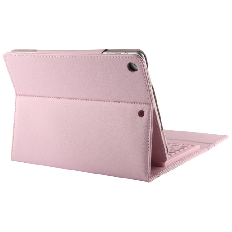BriefTablet Case Style Litchi Texture Bluetooth 3.0 Silicone Keyboard Leather Tablet Case with Holder for iPad Air