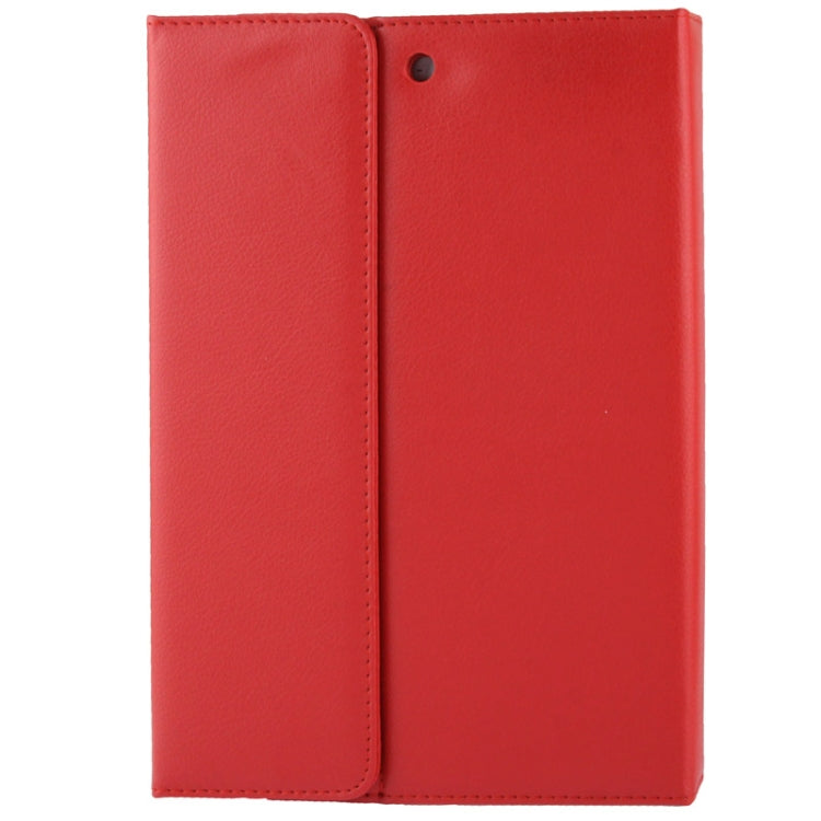 BriefTablet Case Style Litchi Texture Bluetooth 3.0 Silicone Keyboard Leather Tablet Case with Holder for iPad Air