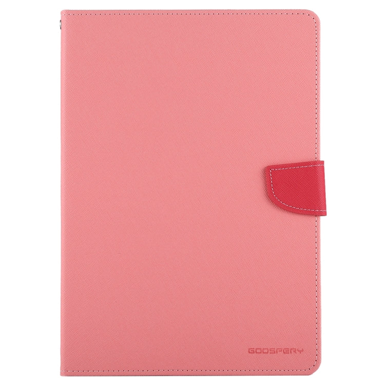 GOOSPERY FANCY DIARY for iPad Air Cross Texture Leather Case with Card Slot & Holder & Wallet
