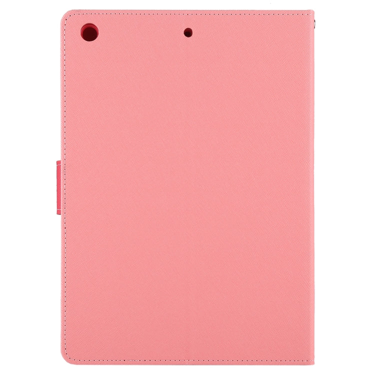 GOOSPERY FANCY DIARY for iPad Air Cross Texture Leather Case with Card Slot & Holder & Wallet