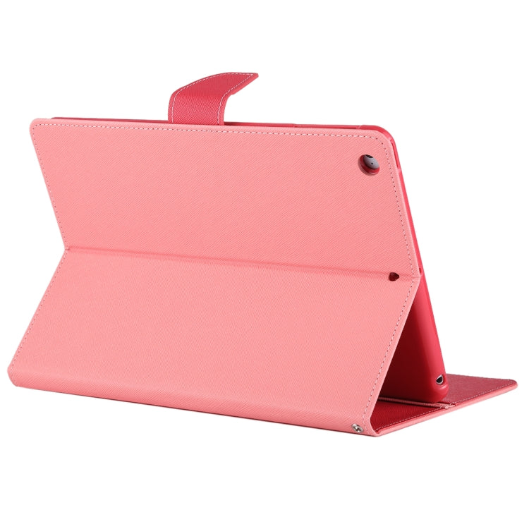 GOOSPERY FANCY DIARY for iPad Air Cross Texture Leather Case with Card Slot & Holder & Wallet