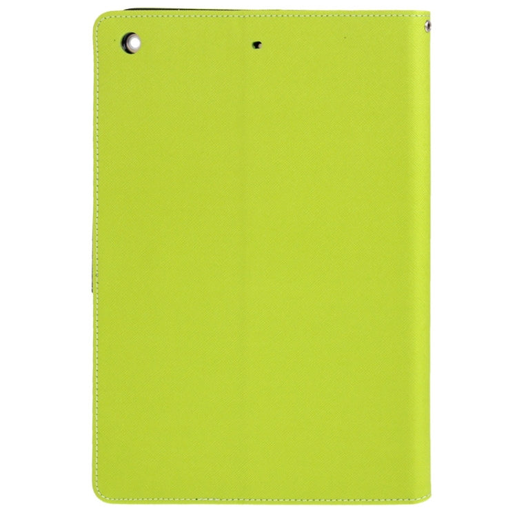 GOOSPERY FANCY DIARY for iPad Air Cross Texture Leather Case with Card Slot & Holder & Wallet