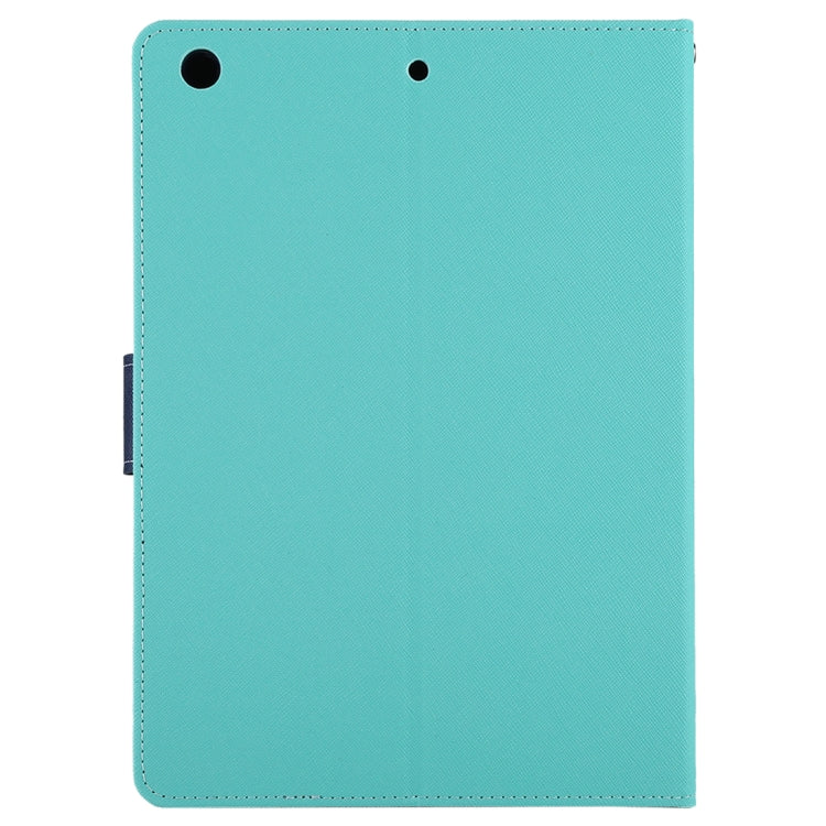 GOOSPERY FANCY DIARY for iPad Air Cross Texture Leather Case with Card Slot & Holder & Wallet