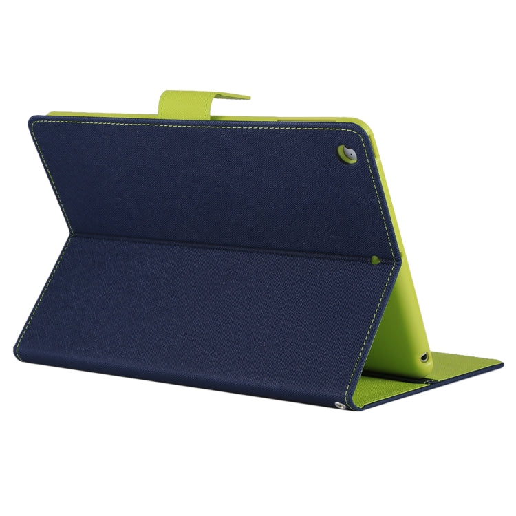 GOOSPERY FANCY DIARY for iPad Air Cross Texture Leather Case with Card Slot & Holder & Wallet