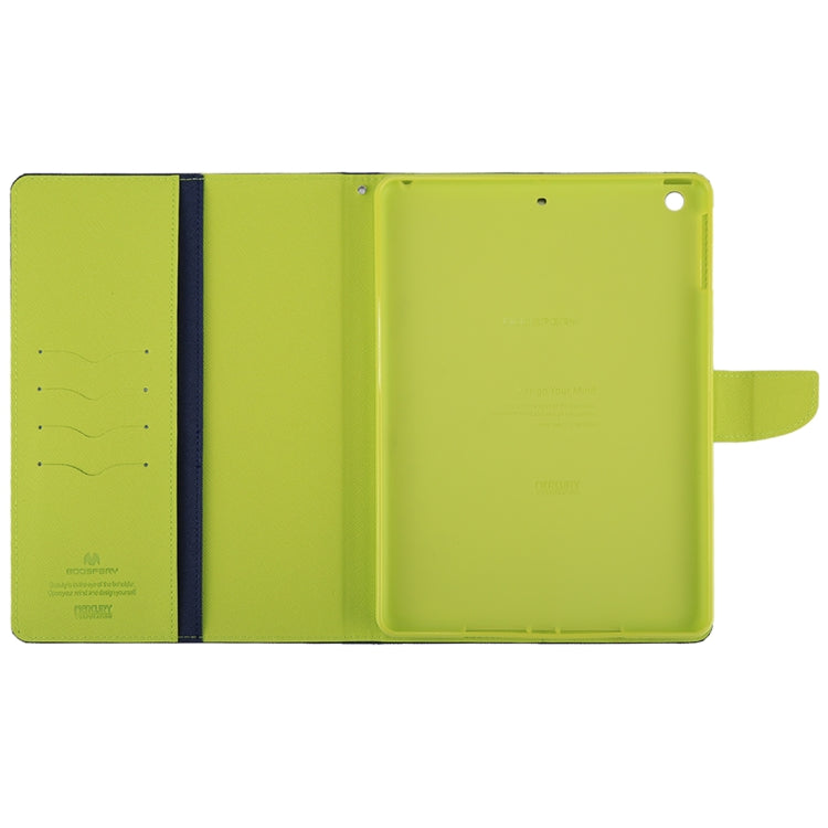 GOOSPERY FANCY DIARY for iPad Air Cross Texture Leather Case with Card Slot & Holder & Wallet