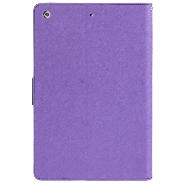 GOOSPERY FANCY DIARY for iPad Air Cross Texture Leather Case with Card Slot & Holder & Wallet