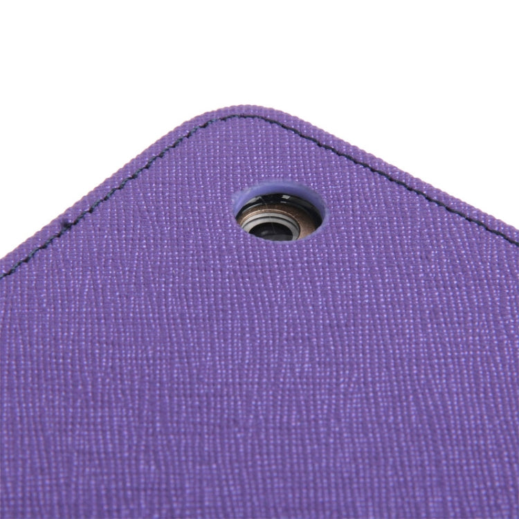 GOOSPERY FANCY DIARY for iPad Air Cross Texture Leather Case with Card Slot & Holder & Wallet