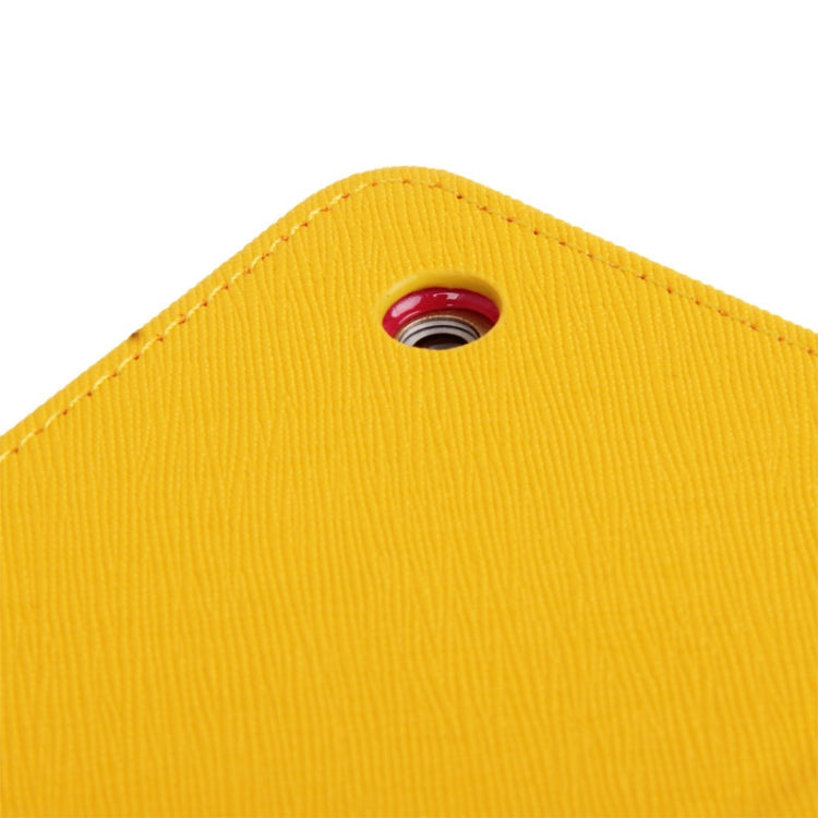 GOOSPERY FANCY DIARY for iPad Air Cross Texture Leather Case with Card Slot & Holder & Wallet