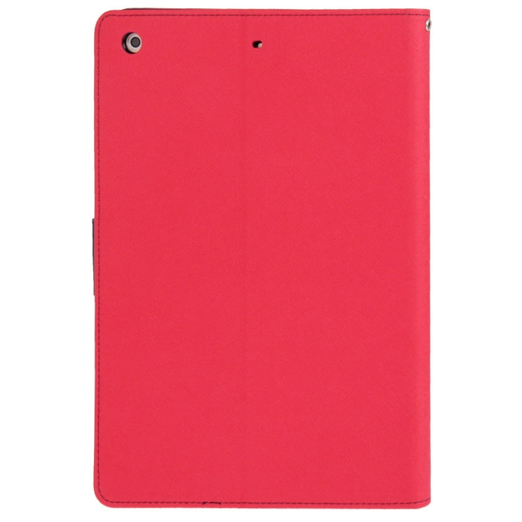 GOOSPERY FANCY DIARY for iPad Air Cross Texture Leather Case with Card Slot & Holder & Wallet