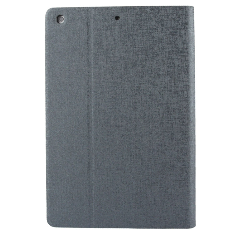 Oracle Texture Horizontal Flip Leather Case with Holder & Credit Card Slot & Sleep / Wake-up Function for iPad Air (Grey)