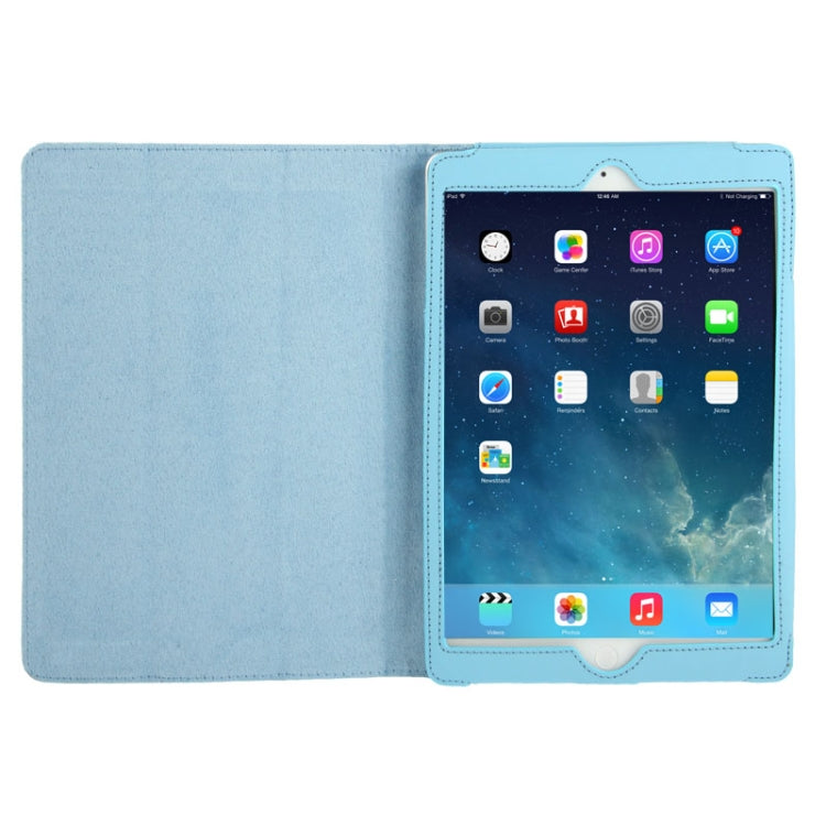 3-folding Leather Case with Holder for iPad Air
