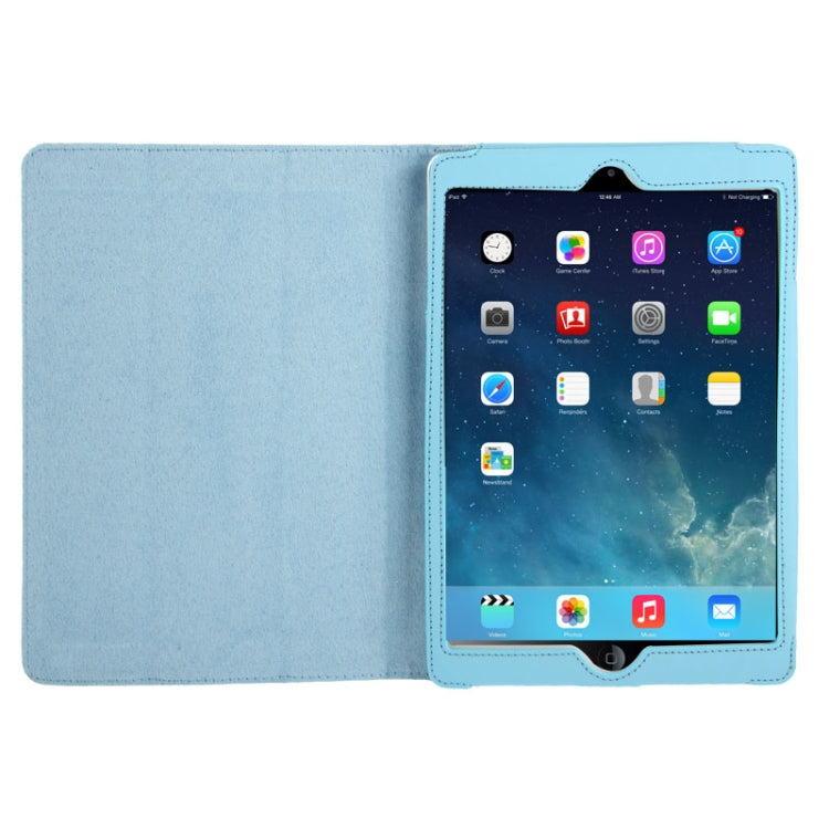 3-folding Leather Case with Holder for iPad Air