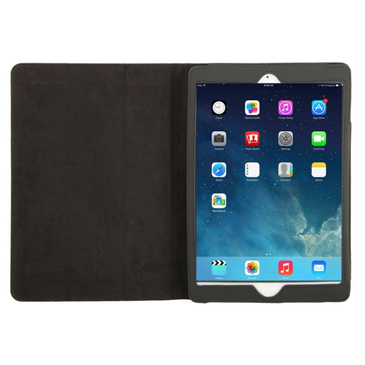 3-folding Leather Case with Holder for iPad Air
