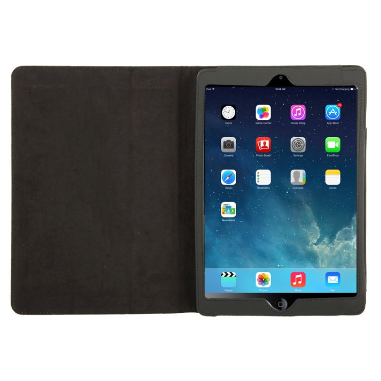 3-folding Leather Case with Holder for iPad Air