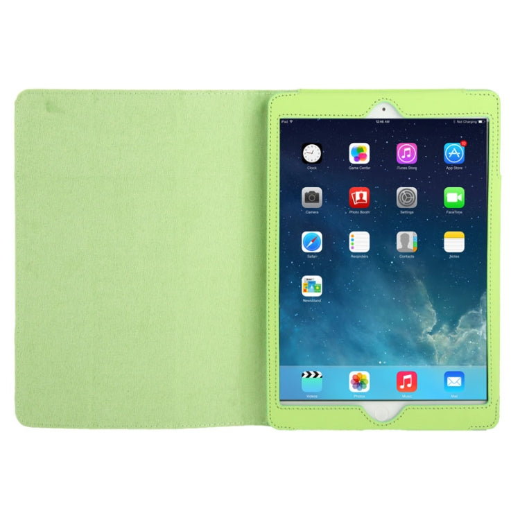 3-folding Leather Case with Holder for iPad Air