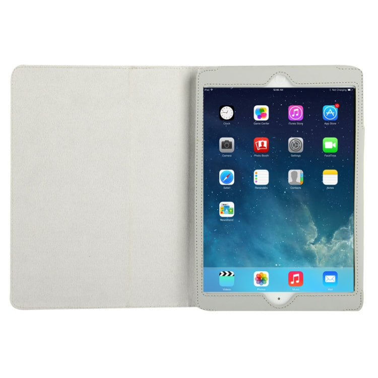 3-folding Leather Case with Holder for iPad Air