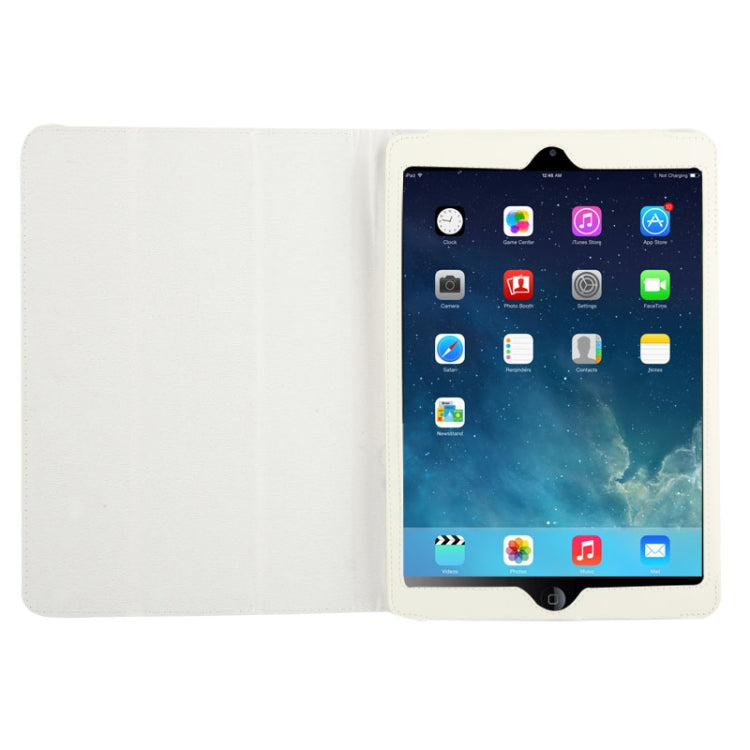 3-folding Leather Case with Holder for iPad Air
