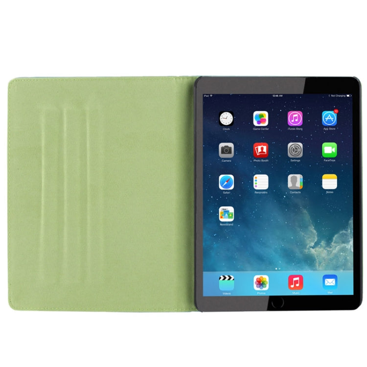 Plaid Texture Leather Case with 3 Gears Holder & Sleep / Wake-up Function