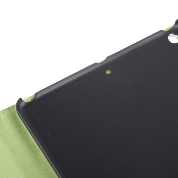 Plaid Texture Leather Case with 3 Gears Holder & Sleep / Wake-up Function