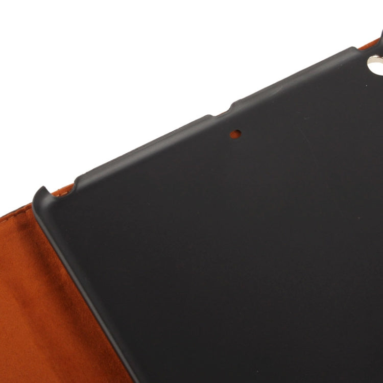 Plaid Texture Leather Case with 3 Gears Holder & Sleep / Wake-up Function