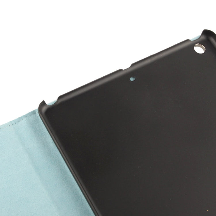 Diamond Encrusted Flower Pattern Leather Case with 3 Gears Holder & Sleep / Wake-up Function for iPad Air
