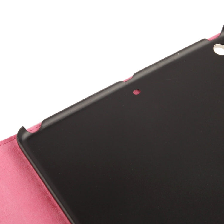 Diamond Encrusted Flower Pattern Leather Case with 3 Gears Holder & Sleep / Wake-up Function for iPad Air