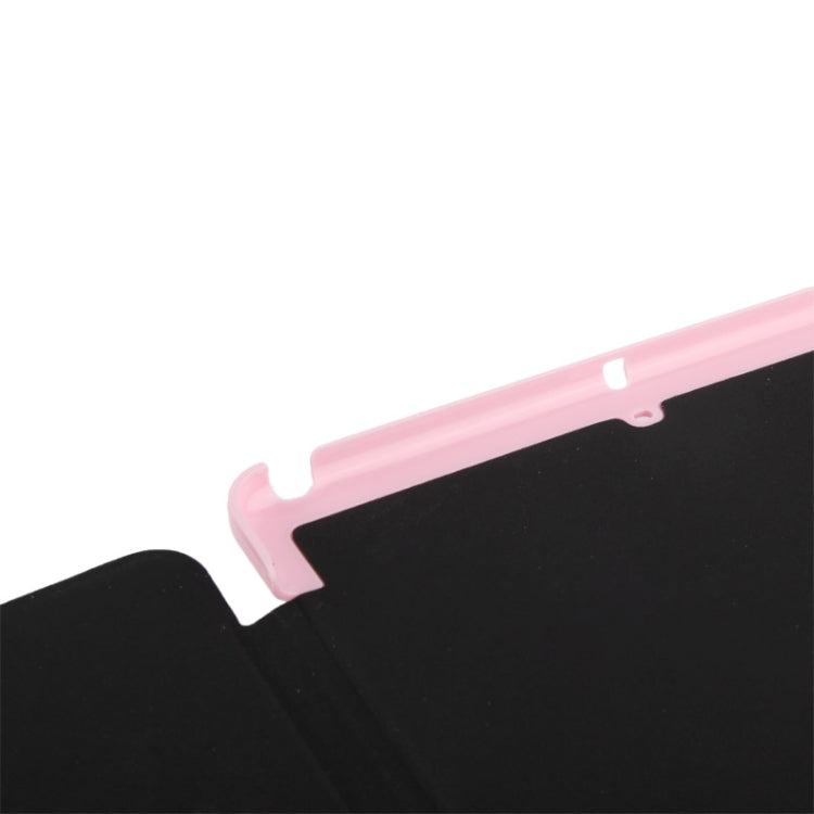 3-folding Crazy Horse Texture Leather Case with Holder & Sleep / Wake-up Function for iPad Air