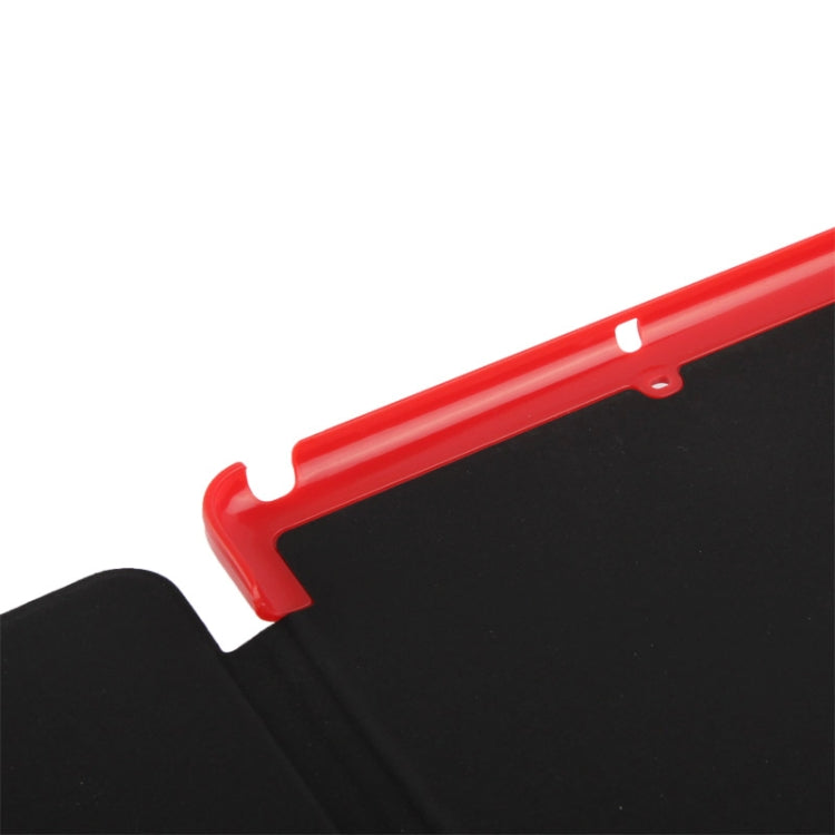 3-folding Crazy Horse Texture Leather Case with Holder & Sleep / Wake-up Function for iPad Air