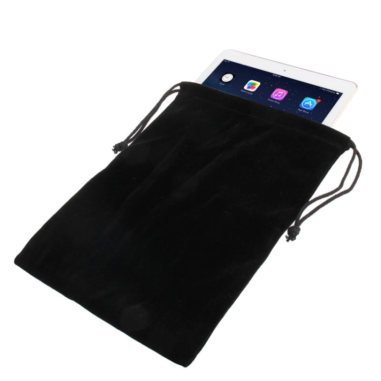 Flannel Carry Bag with Stay Cord for iPad Air / iPad 4 / New iPad / P5200 / P5100 / Note 10.1