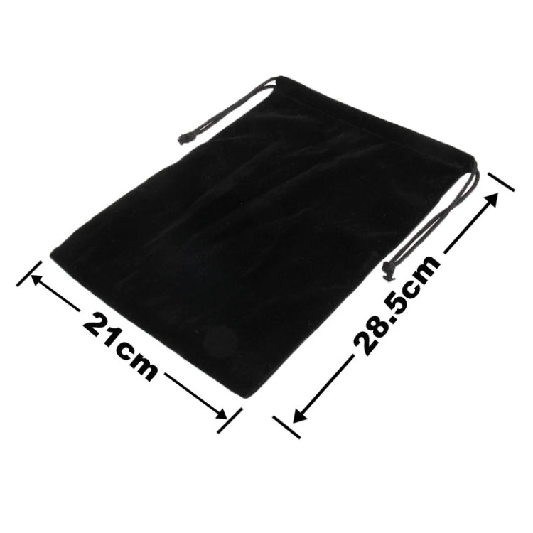 Flannel Carry Bag with Stay Cord for iPad Air / iPad 4 / New iPad / P5200 / P5100 / Note 10.1