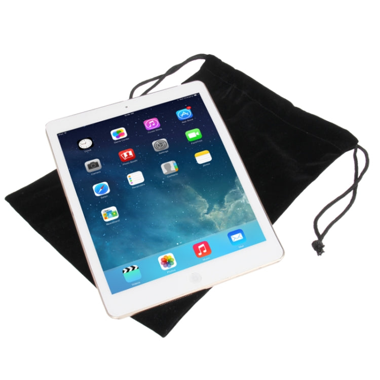 Flannel Carry Bag with Stay Cord for iPad Air / iPad 4 / New iPad / P5200 / P5100 / Note 10.1