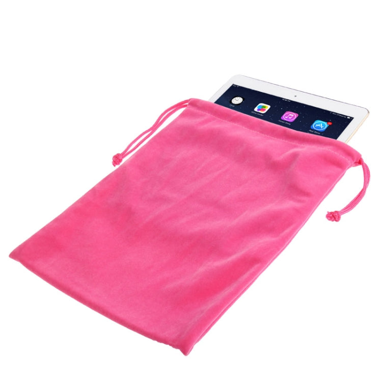 Flannel Carry Bag with Stay Cord for iPad Air / iPad 4 / New iPad / P5200 / P5100 / Note 10.1
