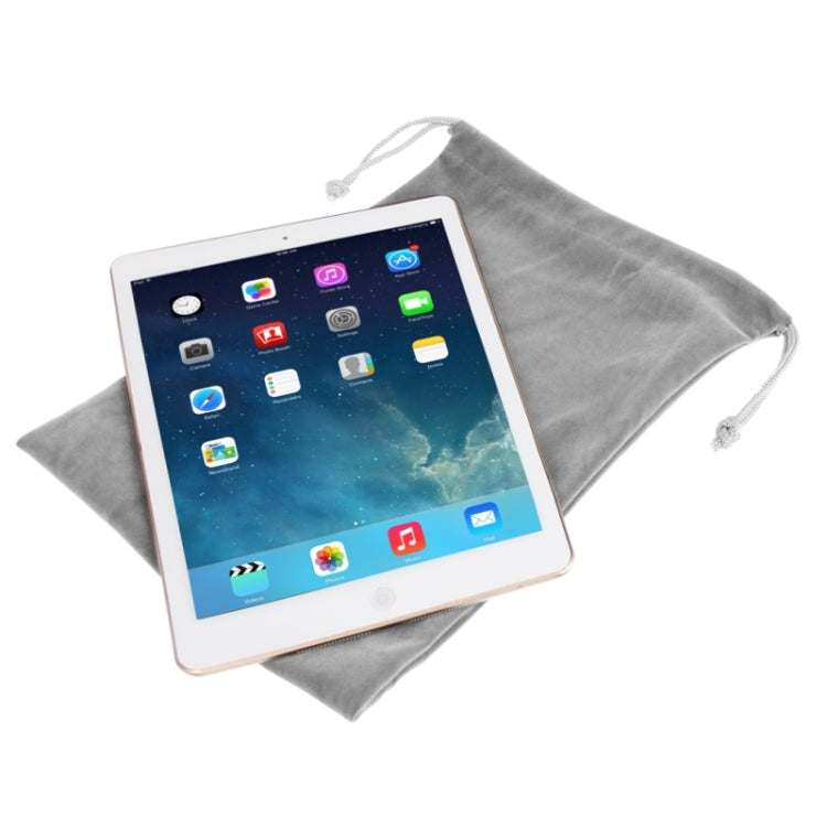 Flannel Carry Bag with Stay Cord for iPad Air / iPad 4 / New iPad / P5200 / P5100 / Note 10.1