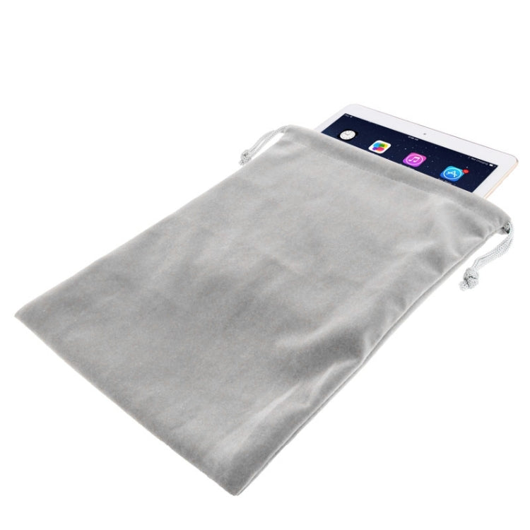 Flannel Carry Bag with Stay Cord for iPad Air / iPad 4 / New iPad / P5200 / P5100 / Note 10.1