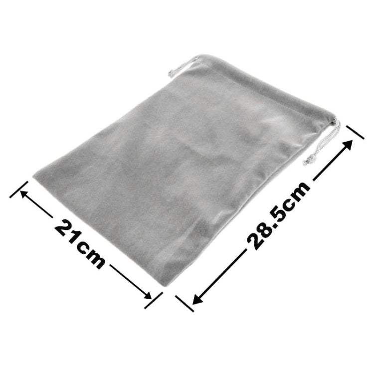 Flannel Carry Bag with Stay Cord for iPad Air / iPad 4 / New iPad / P5200 / P5100 / Note 10.1