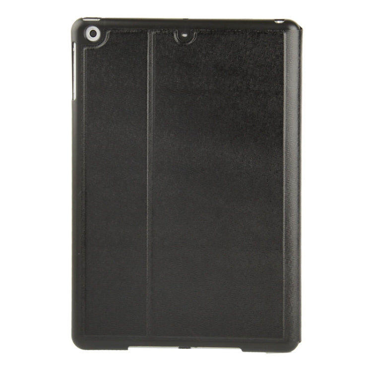 Multi-folding Cross Texture Leather Case with Sleep / Wake-up Function & Holder for iPad Air